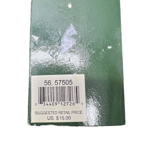 Dept 56 Heritage Village Elf On A Sled Hinged Box Christmas Collection Porcelain - Picture 5 of 6